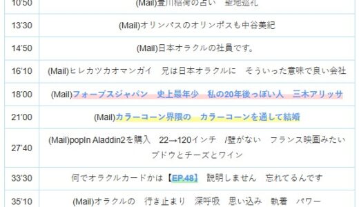 【Ep.50】OVER THE SUN｜スーさんのお父さんから電話が、豊川稲荷が聖地に、あなたはやわらかいパン？かたいパン？など。／タイムスタンプ＆リンク集